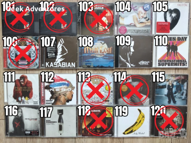 Rock/Punk Metal Music Albums CDs Оригинални Рок Пънк Музикални Дискове, снимка 7 - CD дискове - 46680866