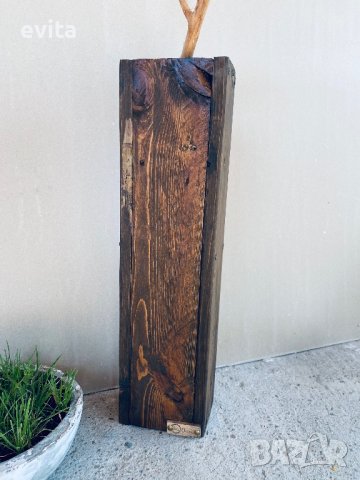 Луксозна ваза от естествено дърво! Ръчна изработка! , снимка 12 - Декорация за дома - 34491999