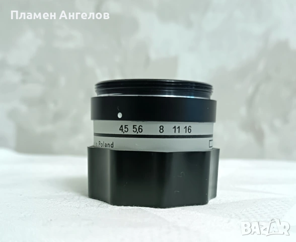 Ретро обектив PZO-Mikar/S 4.5/5.5-за фото увеличително или Макро. , снимка 4 - Обективи и филтри - 54185765