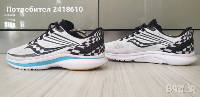 Saucony Kinvara 12 UK 8.5  US 9.5  Mens Size 43/27.5см ОРИГИНАЛ! Мъжки Маратонки!, снимка 5 - Маратонки - 51798079