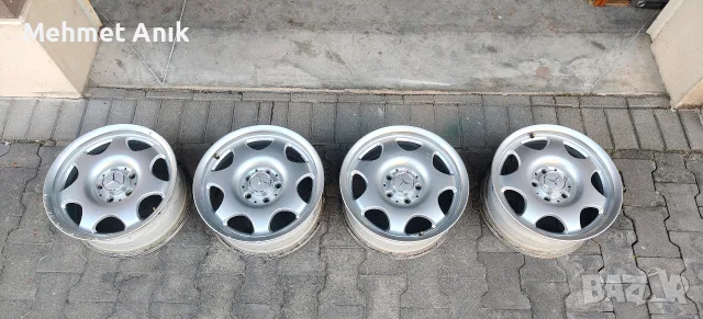 Оригинални лети джанти Mercedes-Benz 16 цола W211 (5x112) - Отлично състояние