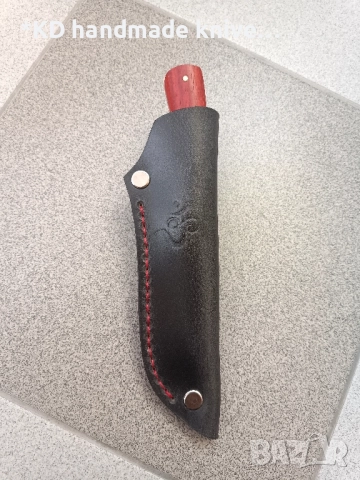 Ръчно изработен малък ловен нож "некерче" от марка KD handmade knives ловни ножове, снимка 5 - Ножове - 52295775