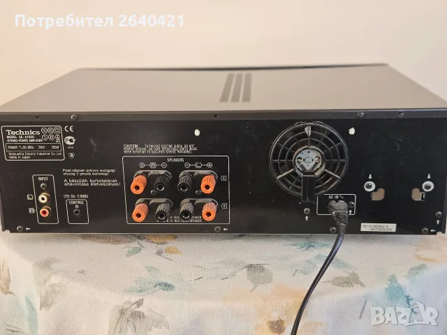 Усилвател (Крайно стъпало) Technics SE-A 1000 / Отлично състояние, снимка 8 - Ресийвъри, усилватели, смесителни пултове - 56247662