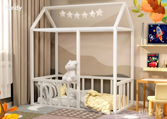 Детско легло Монтесори Къщичка