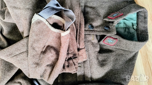 Военна зимна униформа/ Войнишка униформа / Стара Войнишка униформа/ Въшкарник, снимка 6 - Други - 43570404