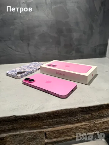 КАТО НОВ Iphone 16 Pink + подарък, снимка 4 - Apple iPhone - 56420120