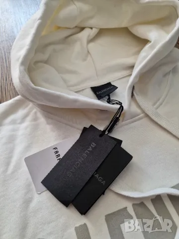 Страхотен мъжки суитчър BALENCIAGA Размер S M L XL 2XL , снимка 9 - Суичъри - 47390767