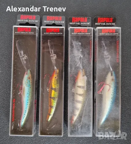 Воблери Rapala TD,TDD,STD, снимка 8 - Екипировка - 55713756