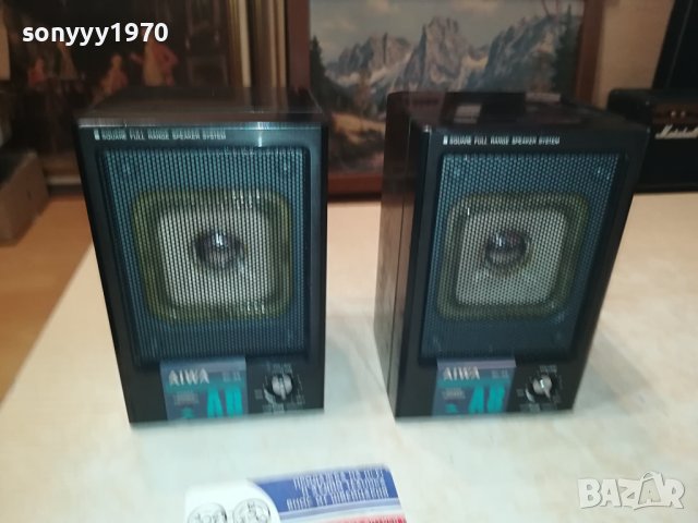 AIWA SC-A8 2БР АКТИВНИ КОЛОНИ ВНОС ФРАНЦИЯ 2709231217, снимка 4 - Тонколони - 42338220