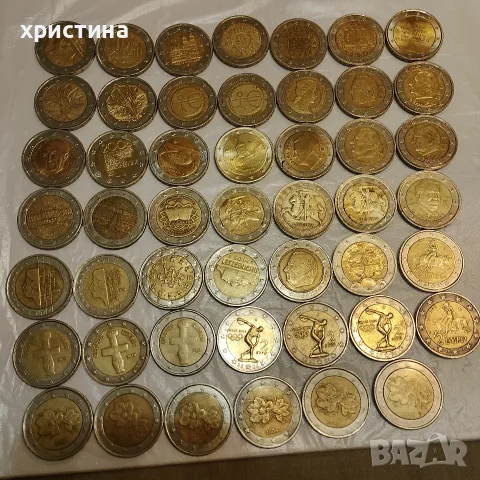 монети от 2 евро за колекций