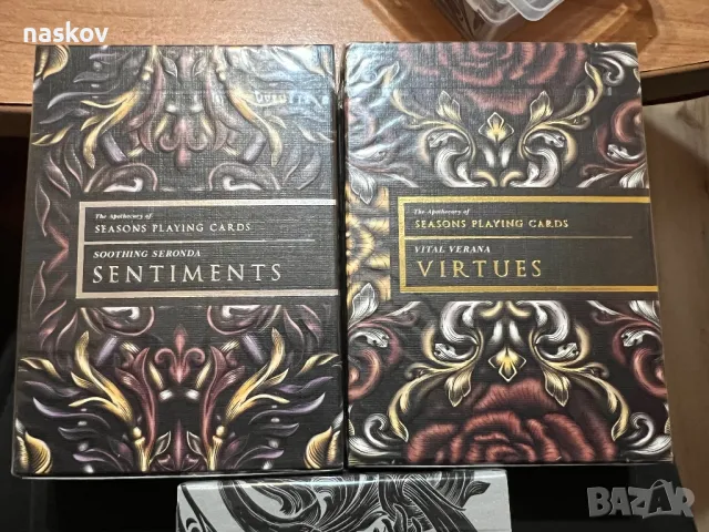 Apothecary карти за игра Seasons Alex Chin, снимка 2 - Игри и пъзели - 48631430