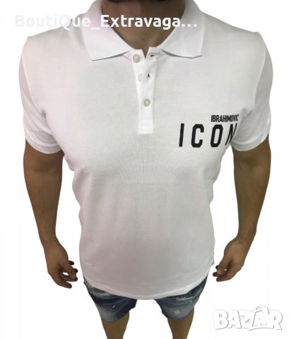 Мъжка тениска Dsquared Polo Ibra Icon !!!, снимка 1 - Тениски - 37528089