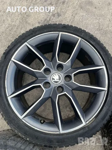 Джанти 18 цола 5х112 ЕТ51 за Шкода / Skoda  5E0601025, снимка 4 - Гуми и джанти - 56259550