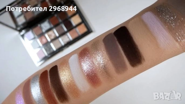 Huda Beauty Icy Nude Eyeshadow Palette палитра, снимка 3 - Декоративна козметика - 52596992