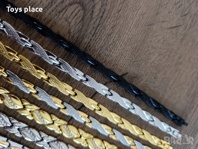 Магнитна гривна за регулиране на кръвното налягане , снимка 4 - Гривни - 52554102