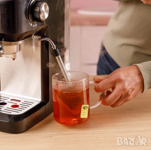 Кафемашина Solac Taste Slim – 20 бара, Thermoblock, 1.4L, пара и капучино, 1350W, снимка 7 - Други - 51896442