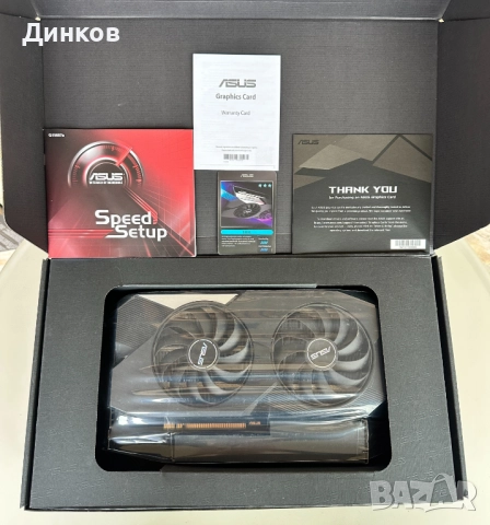 Видеокарта Asus 3060TI, снимка 5 - Видеокарти - 52345836