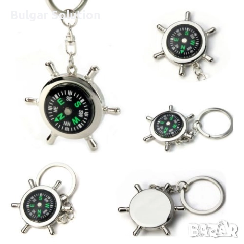 🧭 Компас Морско Колело 🎡+ Ключодържател - верен и точен помощник на туриста! ⛵, снимка 3 - Други - 52598162