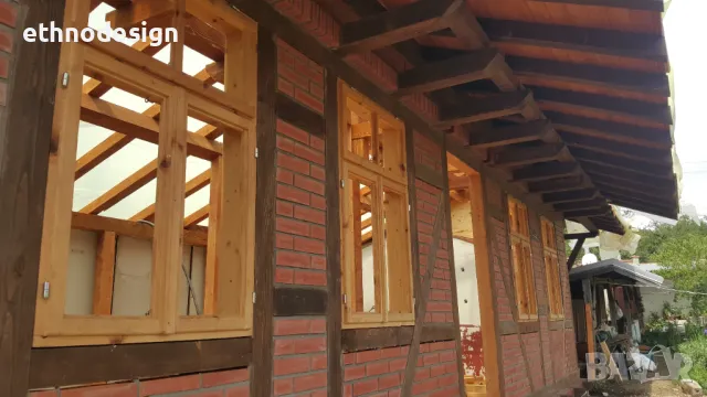 Изработвам дървени парапети, огради, порти, облицовки, декорация от дърво, снимка 18 - Дърводелски услуги - 37965533