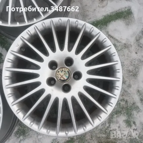 17цола оригинални за Алфа Ромео 7.5J ×17 ет41, снимка 3 - Гуми и джанти - 48581825