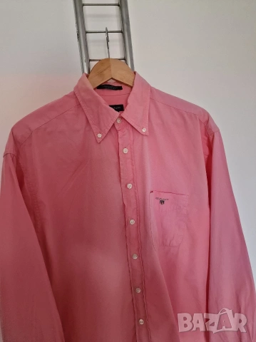 Страхотна мъжка риза GАNТ размер L, снимка 2 - Ризи - 54329001