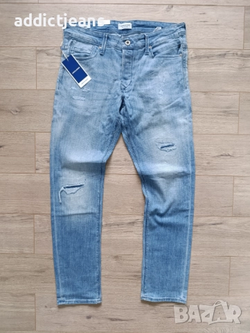 Мъжки дънки Jack&Jones размер 34, снимка 2 - Дънки - 52621541