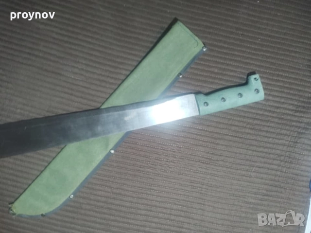 Яко бойно мачете с кания, снимка 5 - Антикварни и старинни предмети - 52337456