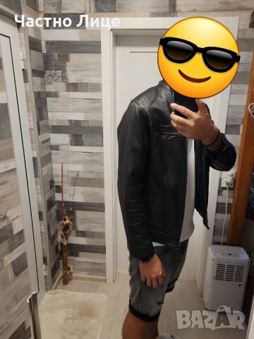 Мъжко кожено яке KORONA, снимка 9 - Якета - 51765835