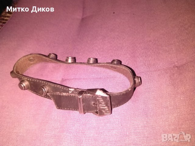 Нашийник за куче с ред метални шипове Kilah марков 41см, снимка 3 - За кучета - 38761723