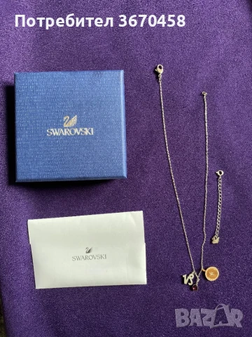 Колие Swarovski Zodiac Pendant-Capricorn horoscope 5349216 Зодиак Козирог елемент , снимка 16 - Колиета, медальони, синджири - 51365746