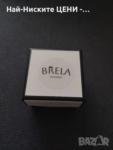 Сребърен пръстен с печат S925 + подаръчна кутийка, снимка 4 - Пръстени - 51535062