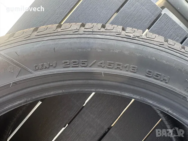 4бр.зимни гуми 225/45/18 95 H Goodyear 25г., снимка 7 - Гуми и джанти - 55902911