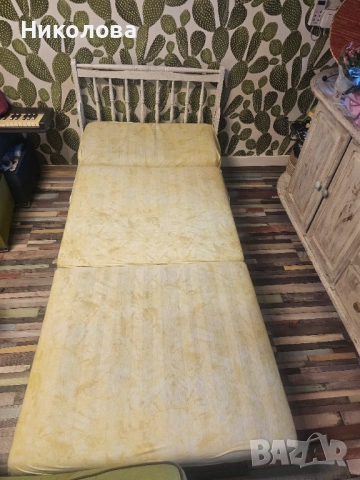 Разтегателни дървени фотьойли 2 бр., снимка 3 - Дивани и мека мебел - 52612500