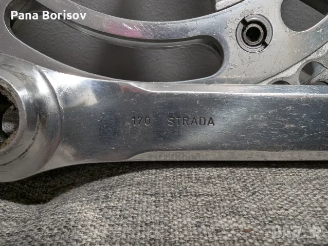 Ретро Шосейни Курбели Campagnolo Record 151BCCD, Pre 73, снимка 7 - Части за велосипеди - 56529297
