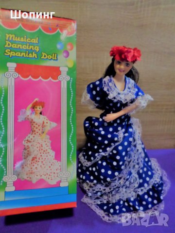 Интерактивна музикална красива кукла фламенко, снимка 2 - Музикални играчки - 31363273