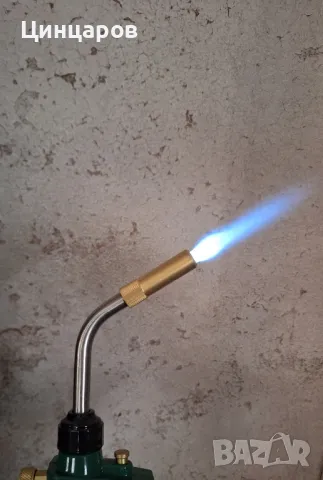 Горелка за мап газ комплект включващ-маркуч, мап газ,редуцир-вентил,дюзи 3бр., снимка 5 - Други машини и части - 48691492