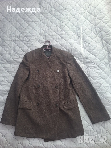 Вълнен блейзер Massimo Dutti, снимка 2 - Палта, манта - 54164681