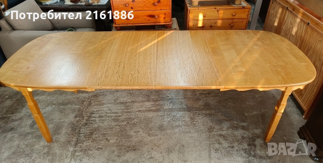 Дъбова разтегателна трапезна маса , снимка 8 - Маси - 52012461