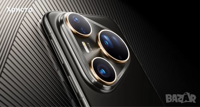 НОВ!!! Huawei Pura 80 Ultra, 512GB, 16GB RAM, Golden Black, снимка 3 - Huawei - 52844049