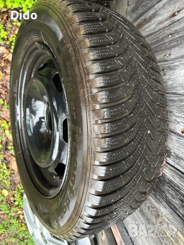 Джанти с гуми 195/65/15 зимни, снимка 5 - Гуми и джанти - 52567435