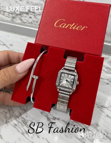 Cartier ⚜️ Часовник+ Гривна 