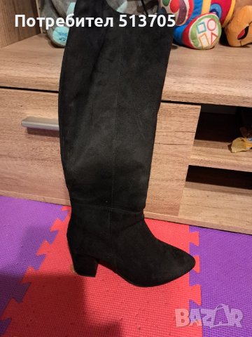 Велурени ботуши, снимка 1