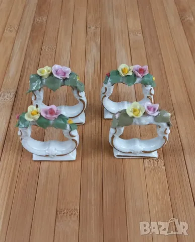 4 бр. пръстени за салфетки - Dresden