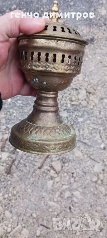 кандило , снимка 6 - Антикварни и старинни предмети - 48491466
