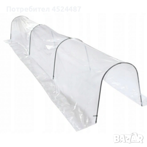 Мини оранжерия - сгъваема, практична и идеална за всеки градинар - 1.8 х 10м, снимка 5 - Оранжерии - 53981961