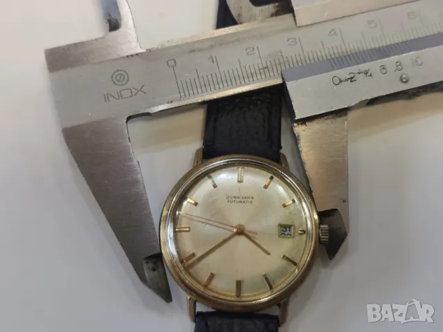 ПОЗЛАТЕН JUNGHANS AUTOMATIC 651, снимка 7 - Мъжки - 49430446