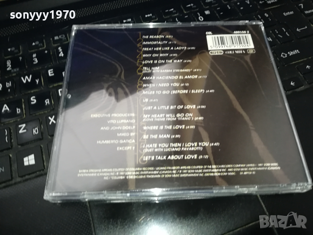 CELINE DION CD 0203241654, снимка 2 - CD дискове - 44572042