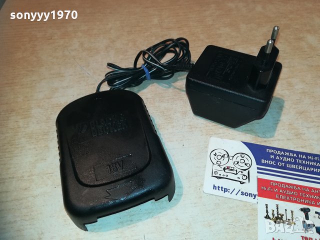 black & decker battery charger-18v-внос швеицария 2110201809, снимка 11 - Винтоверти - 30505764