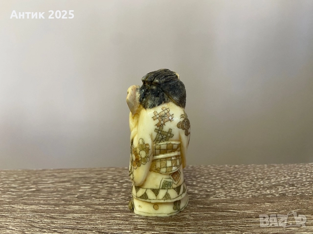 Нецке Япония оригинал, Кост., снимка 5 - Колекции - 52687374