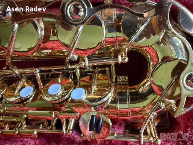 Алт саксофон Yamaha-32, снимка 2 - Духови инструменти - 52534238